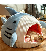 Enclosed Warm Cat Bed For Portable Pet Beds Sweet Kittens Basket Cushion... - $39.99+