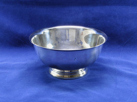 Paul Revere Silverplate 9in Footed Bowl Reproduction by International Silver 611 - £15.69 GBP