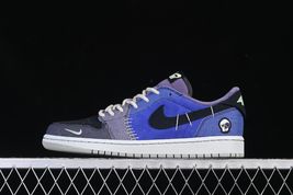 Custom Air Jordan 1 Low Voodoo Doll Hand - Painted Retro Street Sneakers - $188.00