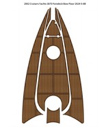 2002 Cruisers Yachts 3870 Foredeck Bow Pad Boat EVA Teak Deck Floor Mat  - $1,503.11 CAD