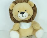 Carters Just One You Lion Musical Wind Up Plush Baby Toy Lullaby Head Moves - $24.74