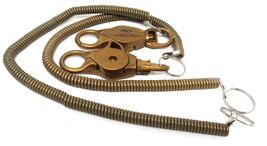 2 Golden Mardi Gras Casino Lanyard Coil Cord Player Card Holder US Selle... - $12.86