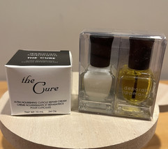 Deborah Lippmann Cuticle Set The Cure .34 Oz Repair Cream Oil And Remove... - $29.69