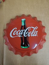 Vintage Coca cola Bottle Cap Sign E - $176.37