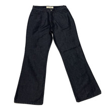 Mountain Lake Classy Denim Shiny Blue Jeans ~ Sz 8 ~ Straight Leg ~ High Rise - £10.60 GBP