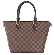 Authentic LOUIS VUITTON Saleya PM Damier Ebene Tote Hand Shoulder Bag #42419 - £1,444.80 GBP