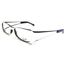 Ray-Ban Eyeglasses Frames RB7011 2097 Purple White Black Rectangular 50-16-135 - £59.62 GBP