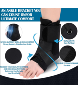 Adult XL Ankle Brace Support Lace Up Sprain Injury Recovery Arthritis Sh... - £24.21 GBP