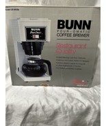 Vintage Bunn Pour-Omatic Restaurant Quality 8-Cup Coffee Brewer Maker GR-White - $18.69