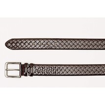 The Rico Burgundy Color Calfskin Belt image 6