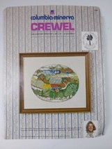 1975 Columbia-Minerva Crewel #7515 Low Country Primitive 18" x 15" **NO YARN** - $16.34