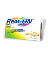 Reactin, 10 mg,7 cps, Allergic Rhinitis, Chronic Idiopathic Urticaria  - $284.64 MXN