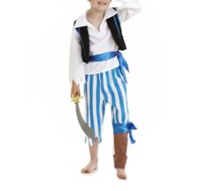 Travis Dress Up By Design Kinder Kostüm Peg Leg Pirate Mehrfarbig Größe 6-8 Yrs - £21.39 GBP
