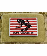 Premium Embroidered DON&#39;T F**K WITH US Morale Patch NSW SEAL DEVGRU Hook... - $207.50 MXN