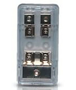 Nuevo Radioshack Chapado en Oro Resistente Dual Bloque de Fusibles 270-704 - $166.75 MXN