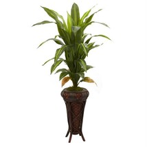 57” Dracaena with Stand Silk Plant - Real Touch - £142.98 GBP