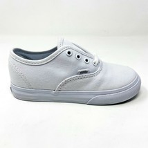 Vans Authentic True White Baby Toddler Size 10 Casual Classic Shoes - $31.95