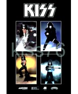 KISS Band 24 x 35 SOLO ALBUMS PRESS KIT Custom Collage Poster - Collecti... - £35.97 GBP