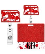 RN Nurse Badge Reel Set – Student & RN ID Clip Red Alligator Card Holder... - $91.80 MXN RN Nurse Badge Reel Set – Student & RN ID Clip Red Alligator Card Holder... - $91.80 MXN
