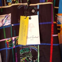 Robert Graham " Blindfold " Colorful Long Sleeve -  Size Medium NWTS image 6