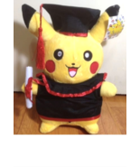 Pokemon Pikachu Plush &quot; Graduation Plush&quot;  12&quot; Perfect Gift - $38.99