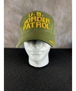 U.S. Border Patrol Green with Embroidered Yellow Script Adjustable Baseb... - $9.89