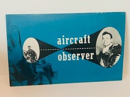 WW2 Recruiting Journal Pamphlet Home Front WWII Aircraft Observer 1944 v... - $29.65