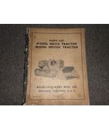 Allis Chalmers HD11G HD11GC Tracteur Pièces Catalogue - €18,13 EUR