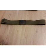 Men&#39;s Reversible Belt - Olive Green &amp; Camouflage - Adjustable Up to 40&quot; - £3.93 GBP