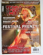 Terrorizer Magazine #134 2005 Mastodon Nevermore Hate Eternal Clutch Motorhead - £5.03 GBP