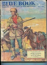 Blue Book PULP-JUNE 1951-CLARK COVER-DAVY CROCKETT-SAX ROHMER-FOX-MCNEIL G/VG - £39.67 GBP