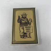 Smokey Bear Playing Cards Poker Size Bridge gemeco - £11.08 GBP