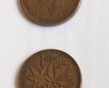 1943 Canada 1 Cent Georgivs VI D G Rex ET IND IMP Coin - $2.95