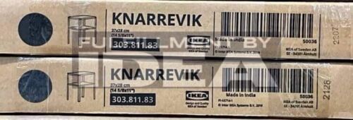NEW Ikea KNARREVIK Nightstand, Black, 14 5/8 x 11" 303.811.83 - £27.51 GBP