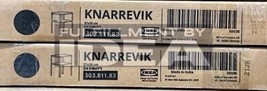 NEW Ikea KNARREVIK Nightstand, Black, 14 5/8 x 11" 303.811.83 - $34.99