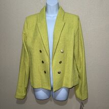 Nanette Lepore CITRINE blazer with  buttons SZ 14 NEW - $177.21