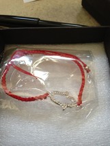 Red Bandcrystal Metallic Base Metal Bracelet - £15.84 GBP