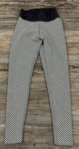 Shapewear Leggings Dark Grey/White Scrunch Size Small Polyester/Spandex - £8.70 GBP
