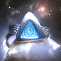  HAUNTED RING THE GIFTS OF THE SACRED PYRAMIDS OF POWER HIGHEST LIGHT MAGICK image 2