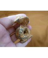 (Y-SNAK-CO-711) tan Jasper SNAKE COBRA snakes carving FIGURINE GEMSTONE ... - $470.09 MXN