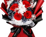 Mothers Day Gifts for Mom Wife, Preserved Flowers Bouquet, Forever Rose,... - $58.50