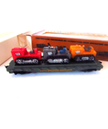 Tyco 2475 HO Scale Western Maryland Flatcar with Bulldozers #2475 Boxed ... - $20.25 CAD