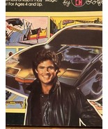 1982 Knight Rider Rub N&#39; Play Transfer Set Sealed NOS David Haaselhoff KITT - £95.92 GBP