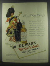 1954 Dewar&#39;s White Label Scotch Ad - A rare old Highland Whisky - £15.01 GBP
