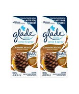 Glade Sense & Spray automatic air freshener refill, Cashmere Woods - 2 Packs - $78.39