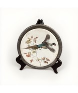 Vintage Delano Studios Hand Colored Pheasant Tile Trivet with Metal Stand - $14.84