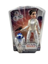 Star Wars: Force of Destiny - Princess Leia Organa &amp; R2-D2 - Doll Box Damage - £13.44 GBP