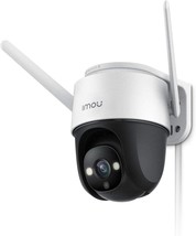 Security Camera Outdoor with Floodlight and Sound Alarm, 4MP QHD Pan/Tilt 2.4G - £83.10 GBP
