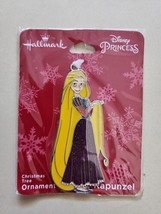 Hallmark Disney Princess Rapunzel Metal Hanging Christmas Tree Ornament 3&quot; - £7.43 GBP