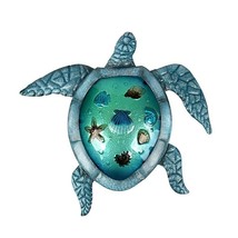Handmade Turtle Metal Wall Artwork for Garden Decoration Outdoor Statues and Ani - £96.43 GBP